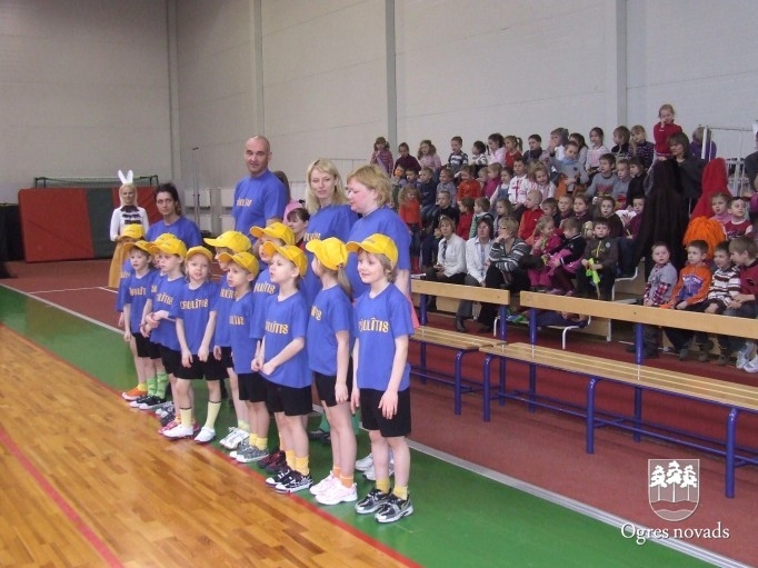 Bērnudārzniekiem sporta svētki