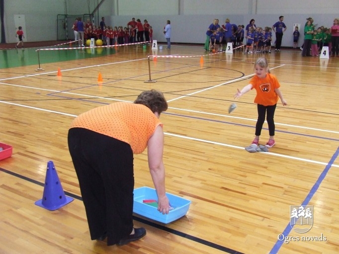 Bērnudārzniekiem sporta svētki