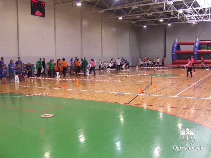 Bērnudārzniekiem sporta svētki