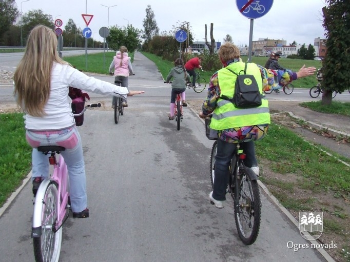 Diena bez auto Ogrē