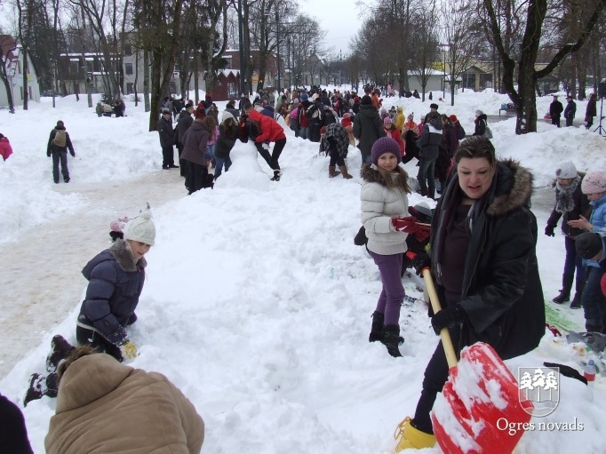 Sniega skulptūru festivāls 2010.gadā