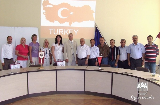 Ogres novadā viesojas delegācija no Turcijas