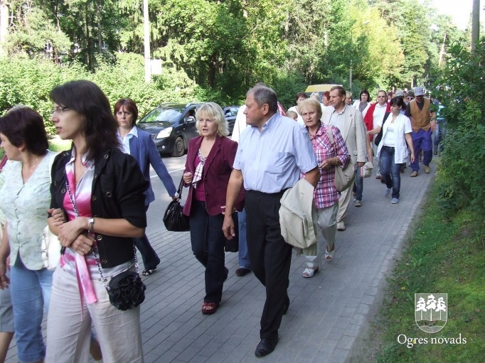 Ogres rajona slimnīca piedalās protesta akcijā