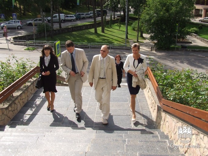 Ogrē viesojas vides aizsardzības un reģionālās attīstības ministrs Raimonds Vējonis