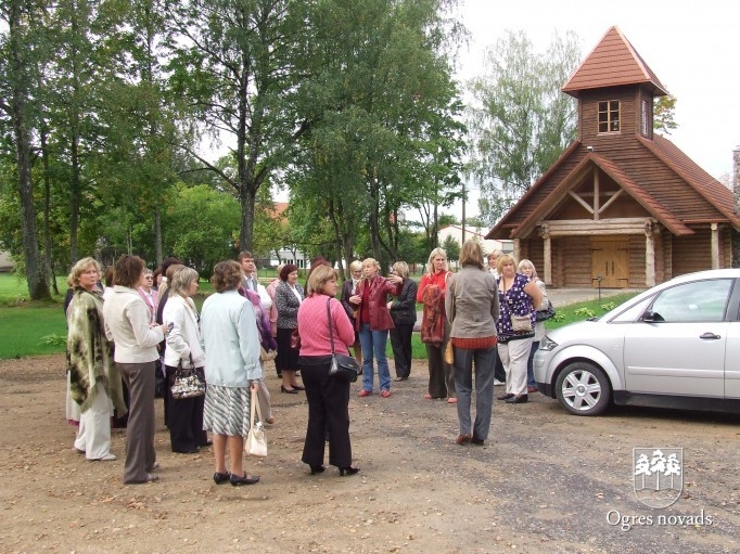 kultūras darbinieki tiekas Lēdmanē