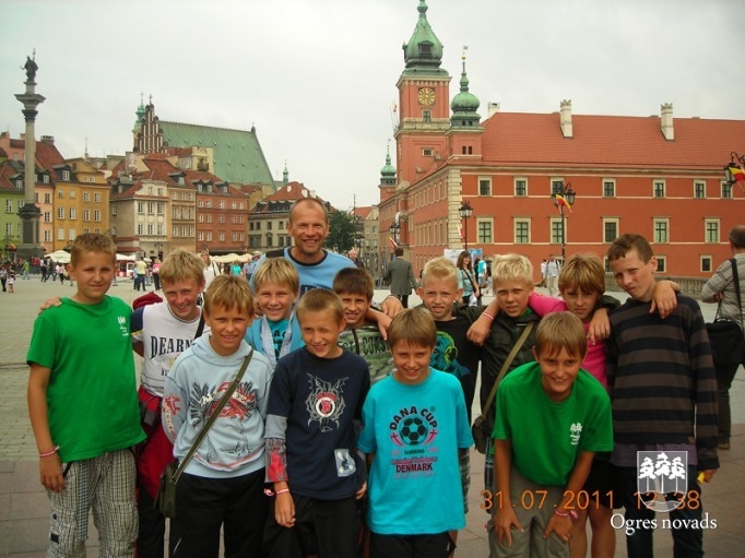Ogres jaunie futbolisti piedalās turnīrā Dānijā