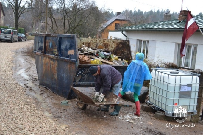 Ogrē situācija vēl arvien kritiska