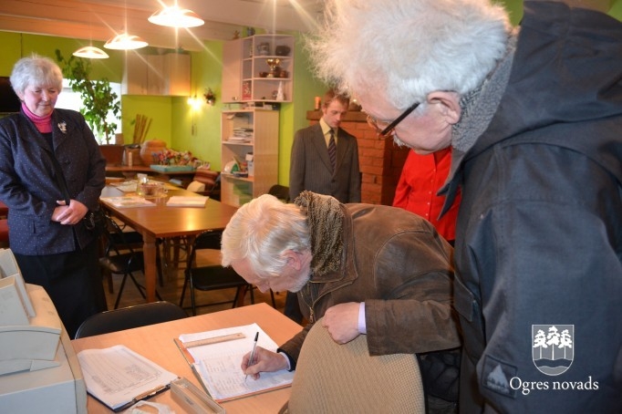 Ogrē viesojas Nīderlandes pilsētas Hengelo pārstāvji