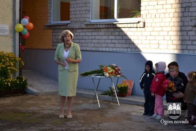 Pirmsskolas izglītības grupas "Suntiņi" atklāšana