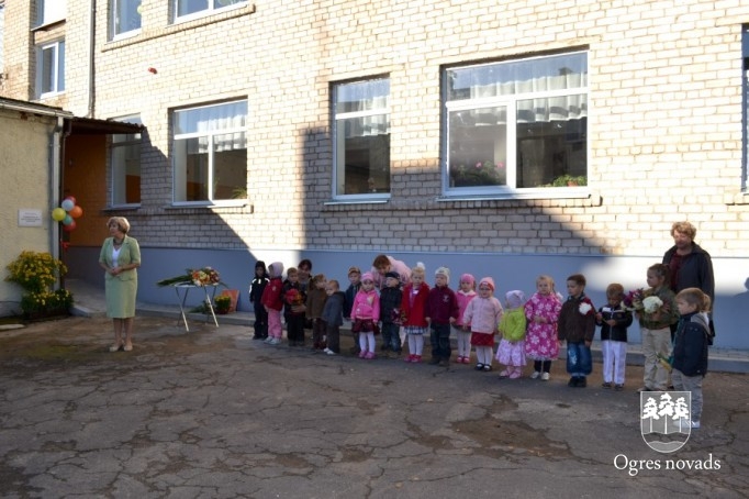 Pirmsskolas izglītības grupas "Suntiņi" atklāšana