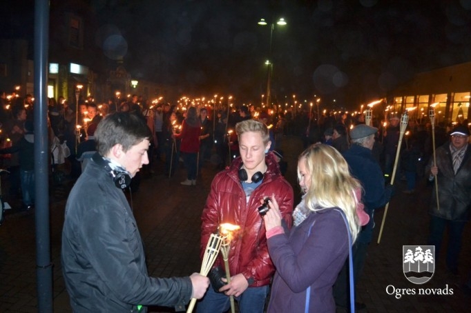 Lāčplēša diena Ogrē