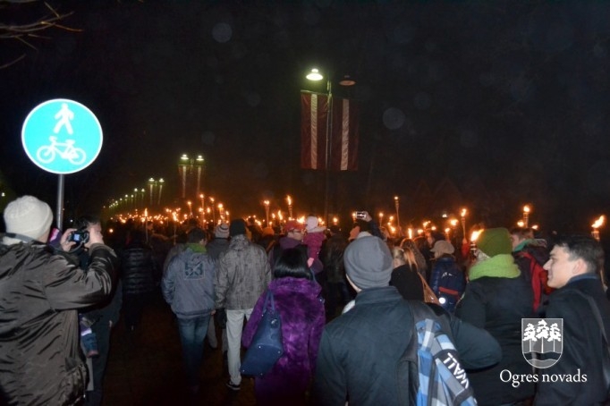 Lāčplēša diena Ogrē