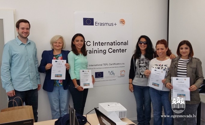 Ogres Valsts ģimnāzijas skolotāju pieredze Erasmus + projektā