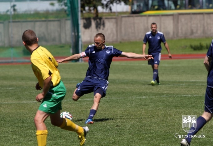 FK "Ogre" izcīna ceturto uzvaru