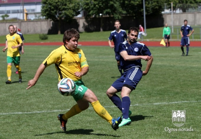 FK "Ogre" izcīna ceturto uzvaru