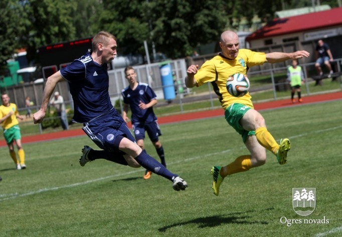 FK "Ogre" izcīna ceturto uzvaru