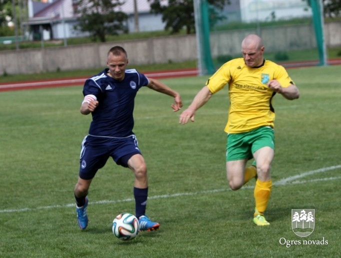 FK "Ogre" izcīna ceturto uzvaru
