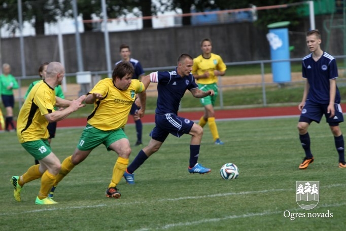FK "Ogre" izcīna ceturto uzvaru