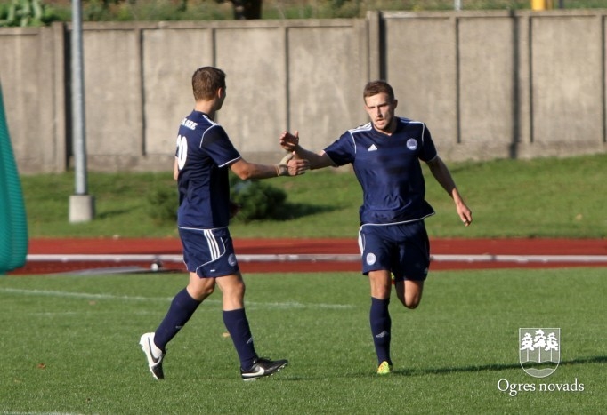 FK Ogre cienīgi piekāpjas krietni pārākai RFS