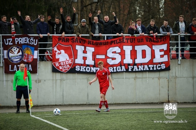 FK “Ogre” sezonu sāk ar cienīgu zaudējumu “Skonto FC”