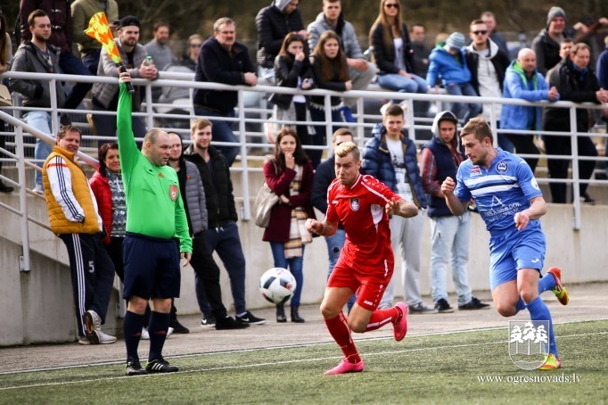 FK “Ogre” sezonu sāk ar cienīgu zaudējumu “Skonto FC”