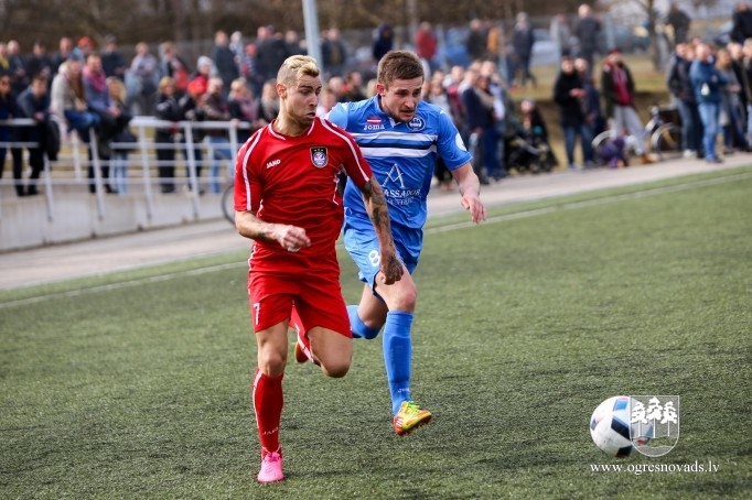 FK “Ogre” sezonu sāk ar cienīgu zaudējumu “Skonto FC”