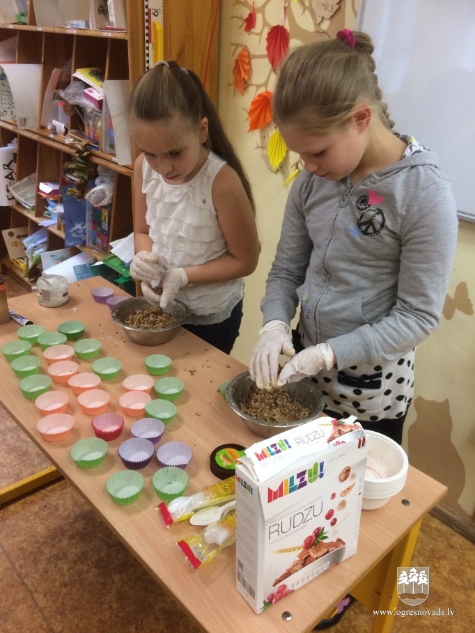 Kustības  „Food Revolution” vēstnese Ogres sākumskolā