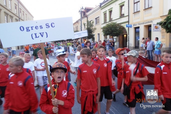 Ogres jaunajiem futbolistiem 2. vieta "Fragaria cup" turnīrā Slovākijā