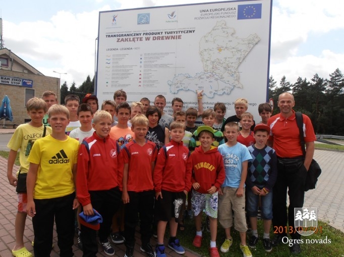 Ogres jaunajiem futbolistiem 2. vieta "Fragaria cup" turnīrā Slovākijā