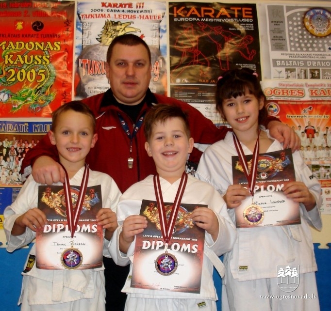 Ogrēnieši izcīna 7 medaļasi turnīrā „Latvia open – Fudzi Cup 2015”