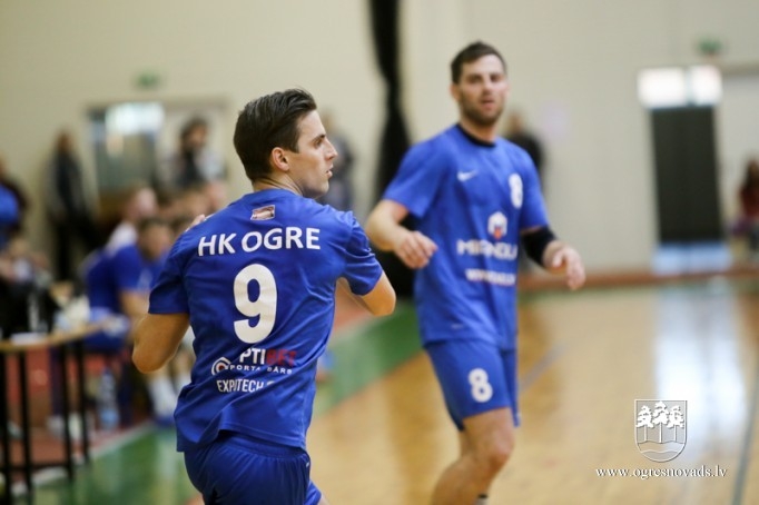 HK "Ogre/Miandum" uzvar "ASK/LSPA" un iekļūst pusfinālā