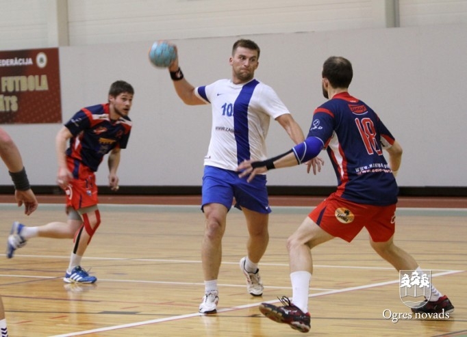 Šovakar Ogres handbolistiem finālsērijas trešais mačs