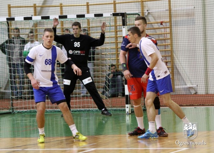 Šovakar Ogres handbolistiem finālsērijas trešais mačs