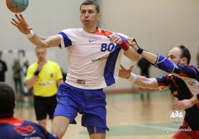 Šovakar Ogres handbolistiem finālsērijas trešais mačs