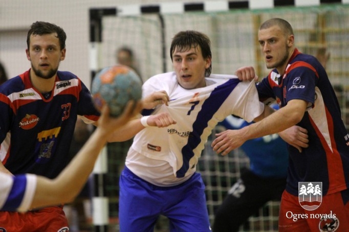 Ogres handbolisti kļūst par Latvijas vicečempioniem