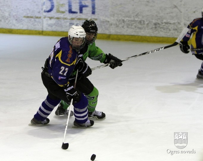 "Ogre Juniors" hokejistiem 3.vieta Rīgas Kausā un cīņa par Latvijas bronzu