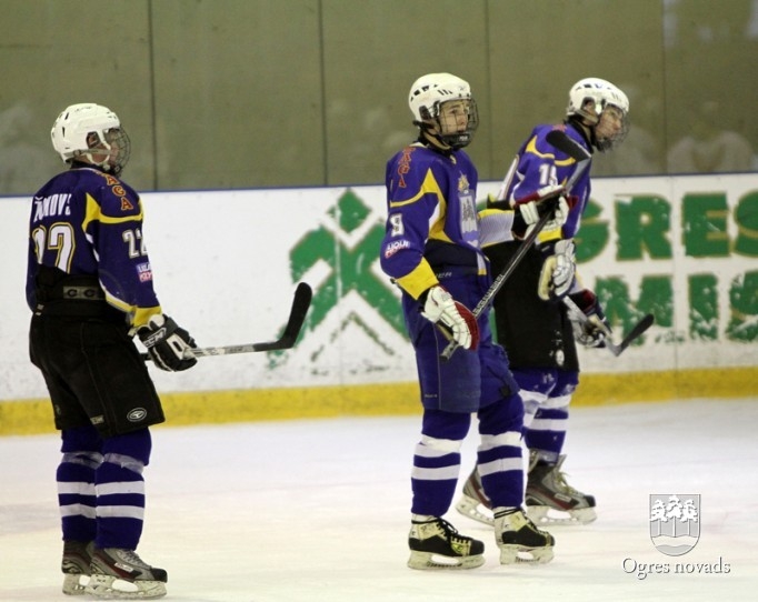 "Ogre Juniors" hokejistiem nedēļas nogalē divas spēles