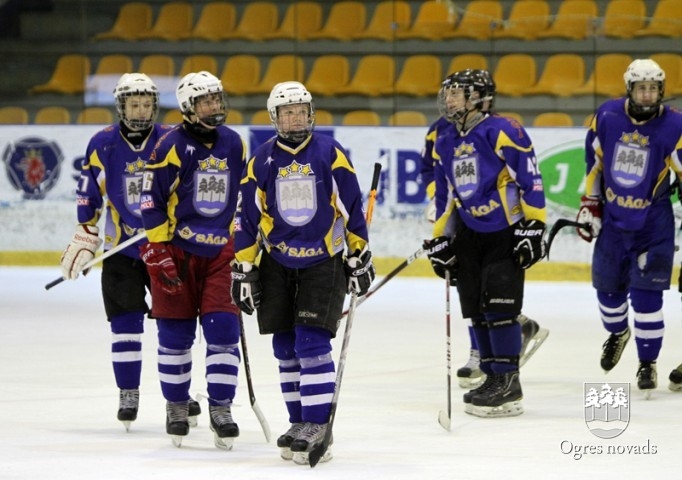"Ogre Juniors" hokejistiem nedēļas nogalē divas spēles