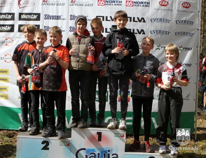 Ogrēniešiem četras godalgas "Daugavas kausā 2013"