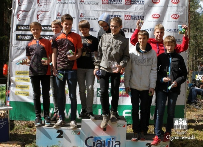 Ogrēniešiem četras godalgas "Daugavas kausā 2013"