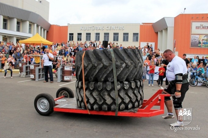 Ogres svētku sporta spēļu uzvarētāji