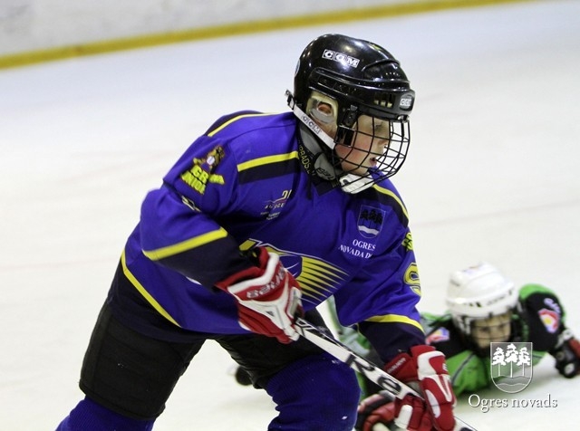 "Ogre Juniors" visjaunākie hokejisti - starp Latvijas čempionāta līderiem