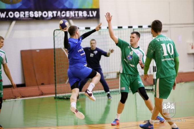 Ogres novada handbola izlase kvalificējas Latvijas Olimpiādei