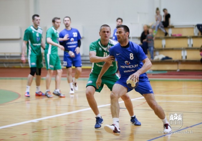 Ogres novada handbola izlase kvalificējas Latvijas Olimpiādei