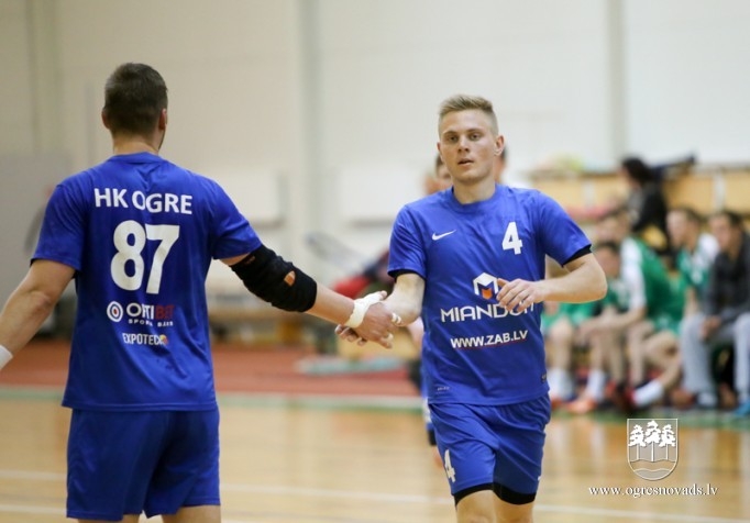 Ogres novada handbola izlase kvalificējas Latvijas Olimpiādei