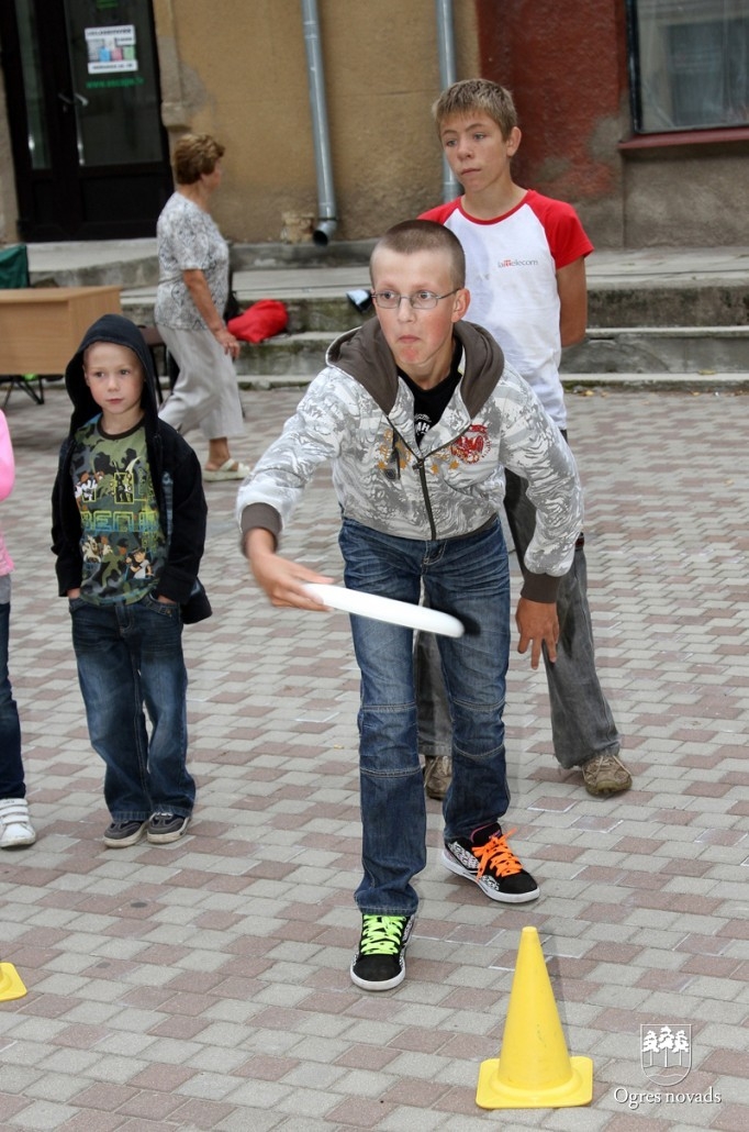 Ogres sporta svētki Brīvības ielā 2011. gadā