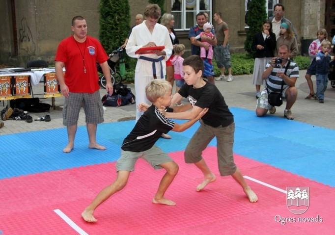 Ogres sporta svētki Brīvības ielā 2011. gadā