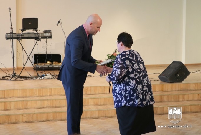 Ogres invalīdu biedrība atzīmē 30 gadu jubileju