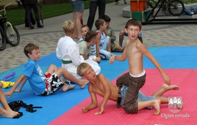 Ogres sporta svētki Brīvības ielā 2011. gadā