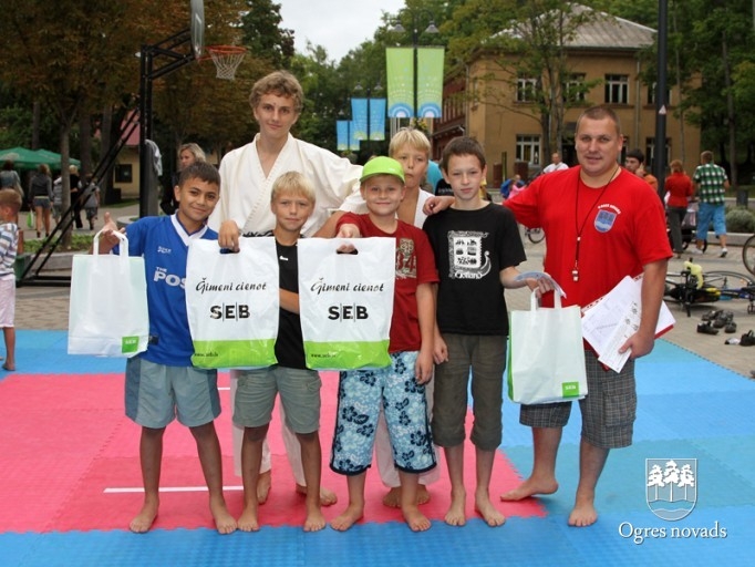 Ogres sporta svētki Brīvības ielā 2011. gadā